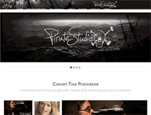 Tablet Screenshot of concertpromos.com